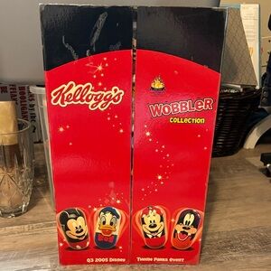 Disney Kellogg's Wobbler Collection Box - Red and Black